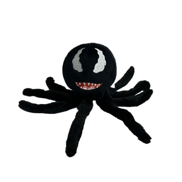 Black Spider Plush Animal Soft Doll Kids Plush Toy - Picture 1 of 4